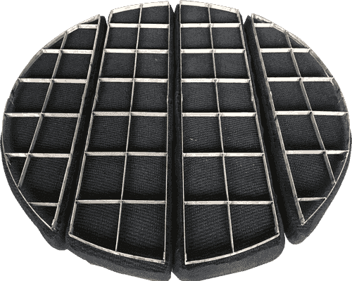 Titanium mesh demister