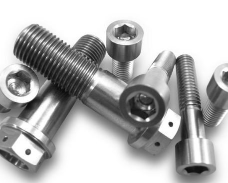 Titanium bolt and nut